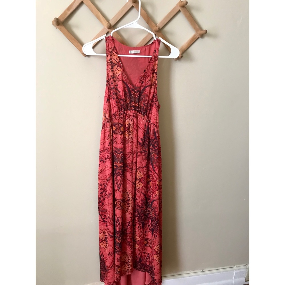 Orange Hinge dress